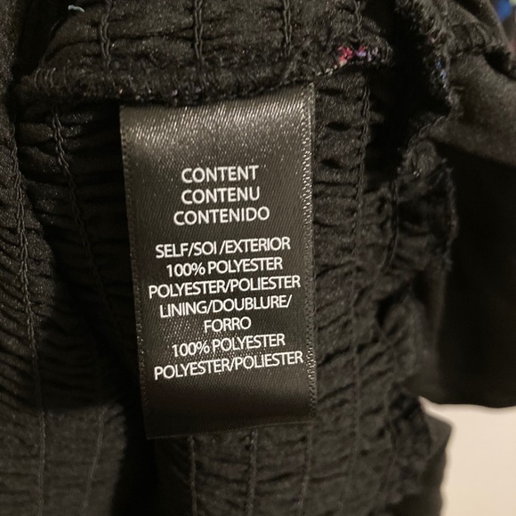 Leyden Black Printed Sheath Short Dress Size XL - Picture 12 of 12